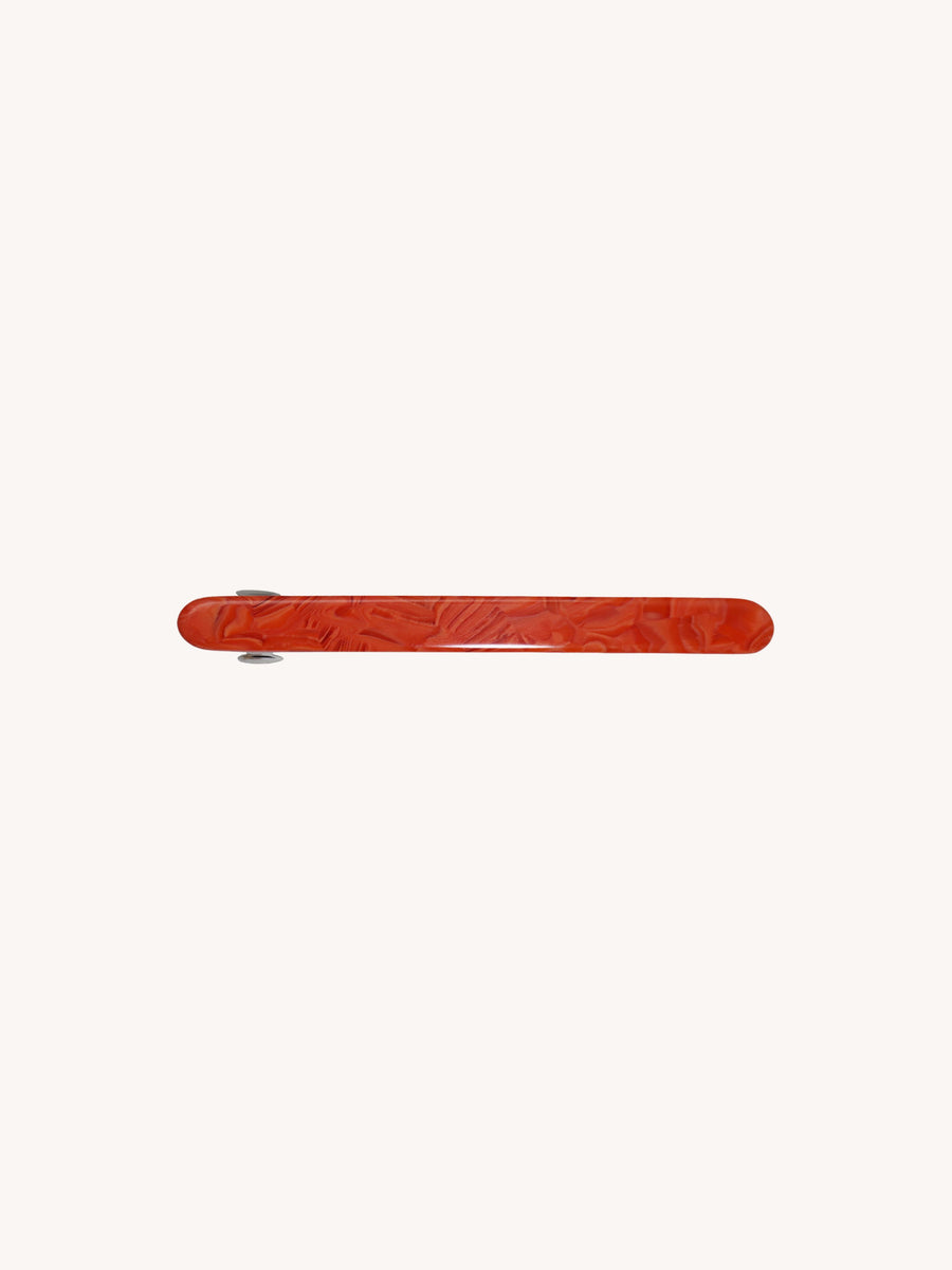 Slim Paris Barrette in Poppy