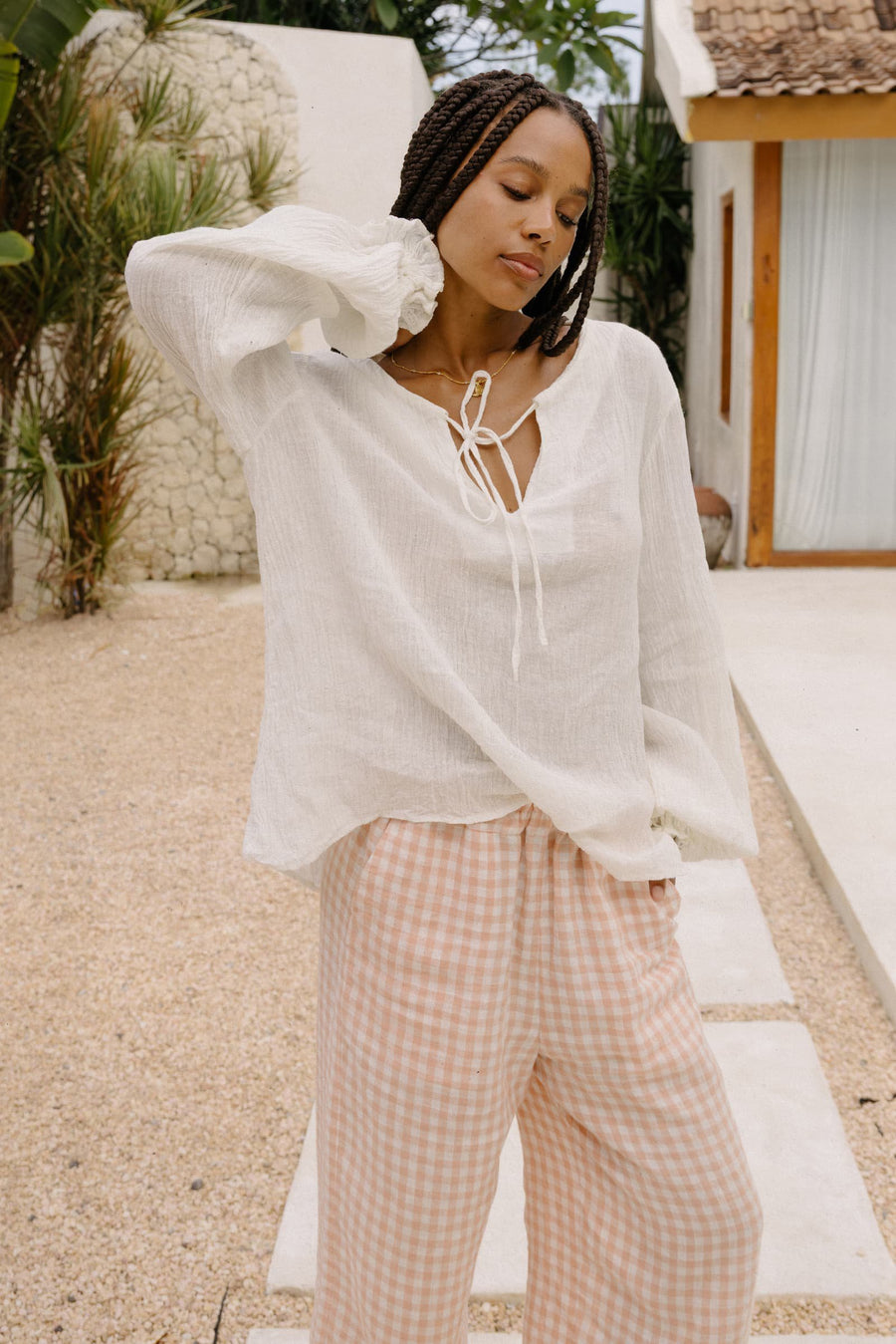 Lounge Pants in Linen