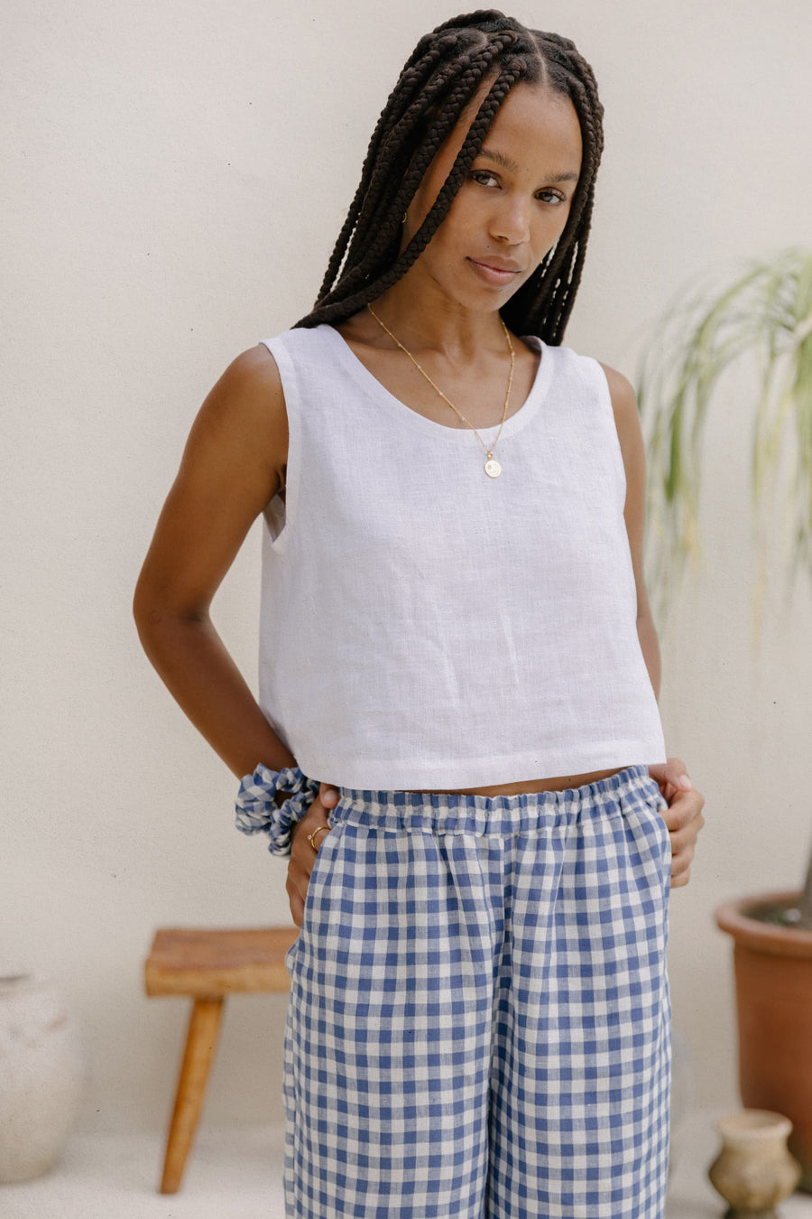 Tank Top in Linen