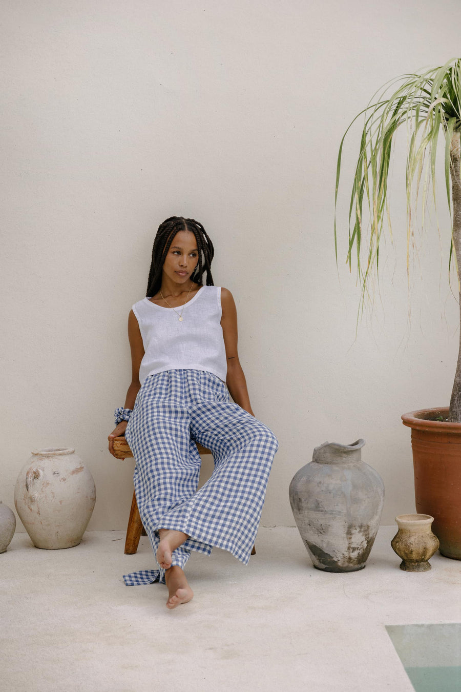Tank Top in Linen