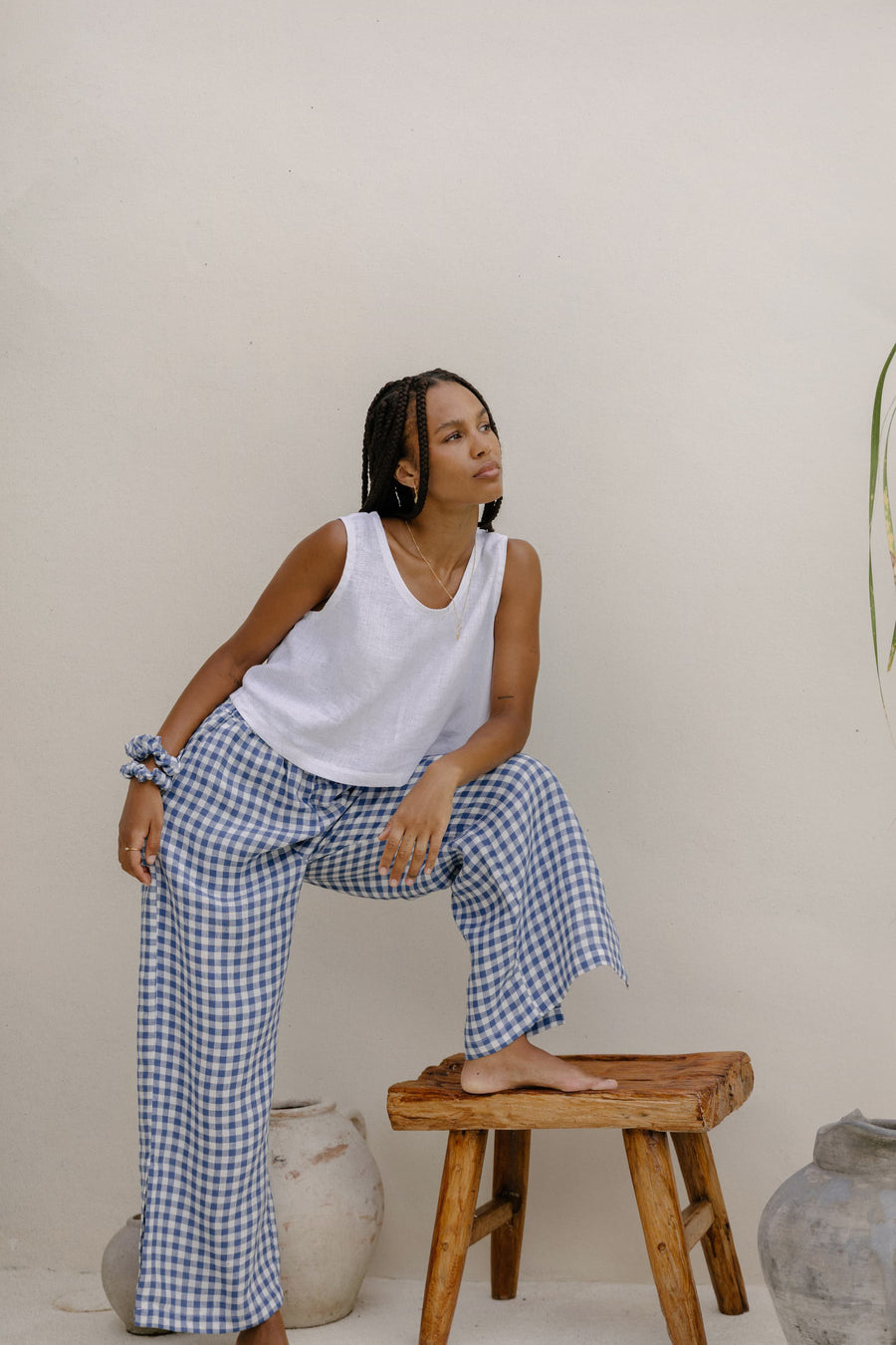 Tank Top in Linen
