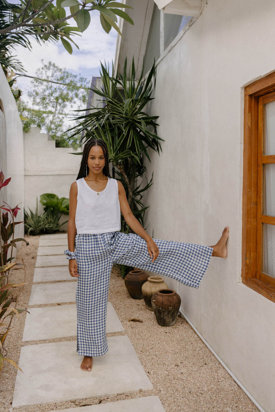 Tank Top in Linen