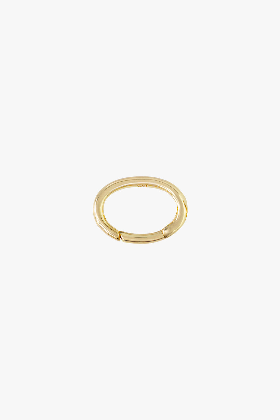 Oval Clasp in Gold