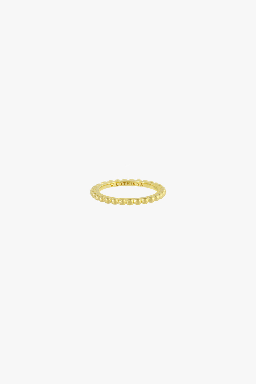 Small Dots Stacking Ring in Gold