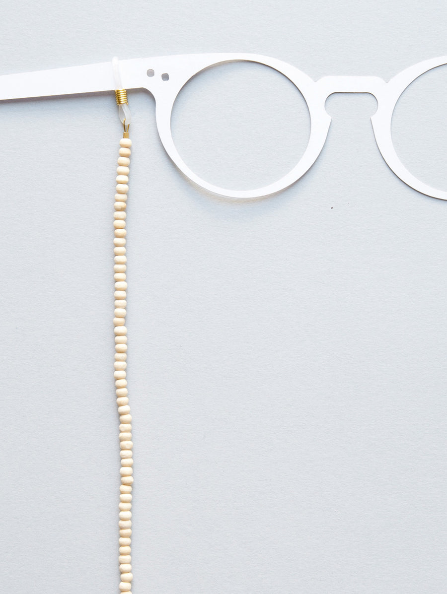 Eyewear Chain Wood Beads