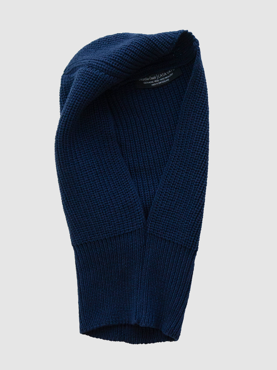 Balaclava Merino Navy