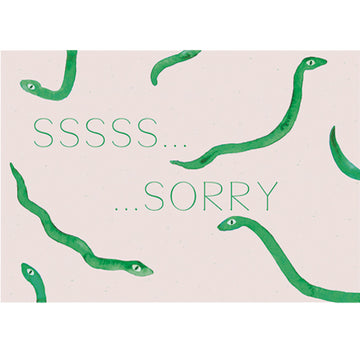 Sssss... Sorry Card