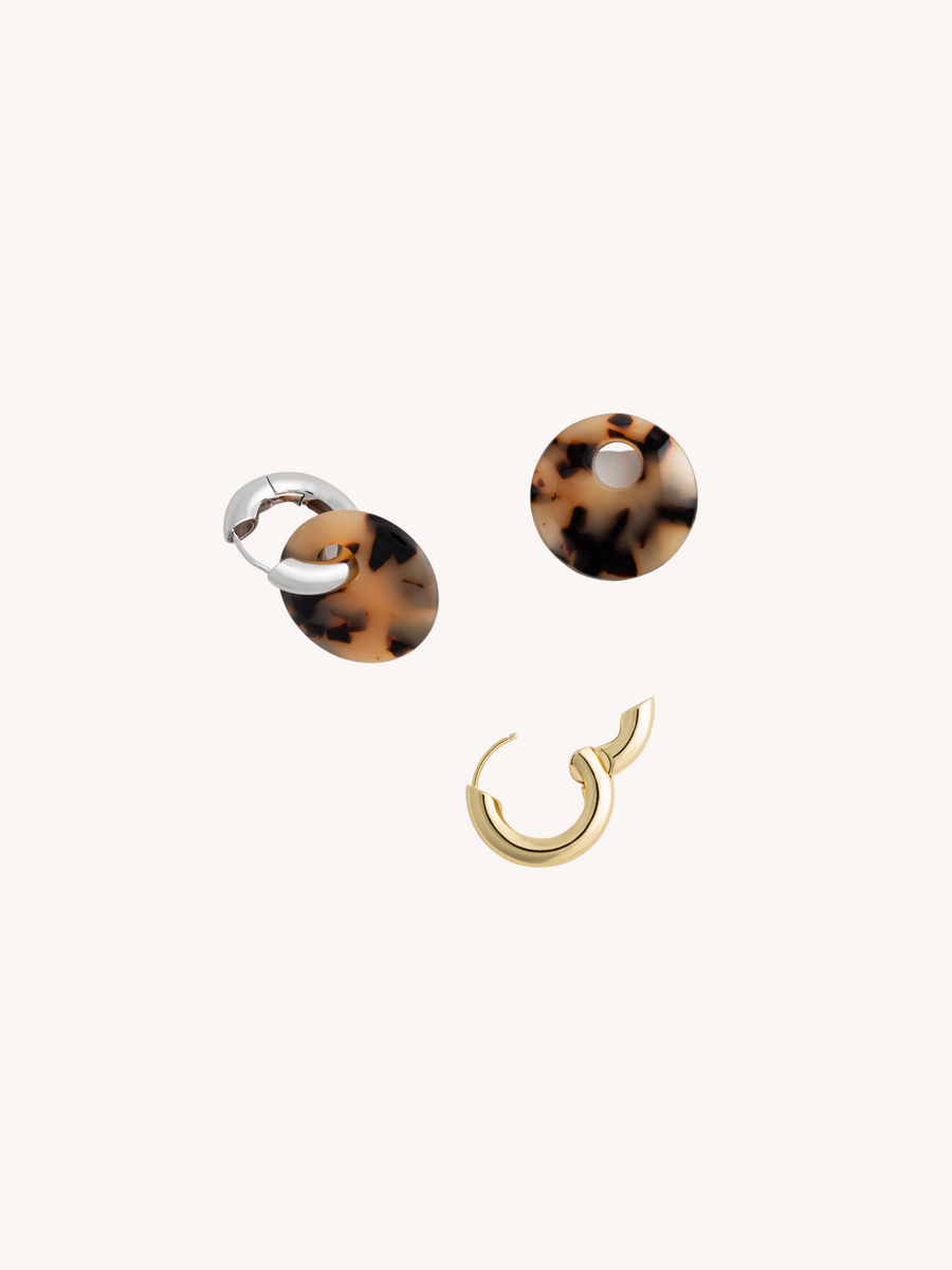 Chunky Hoops w/ Charms