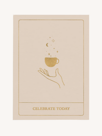 Celebrate Today - Gold Edition Card