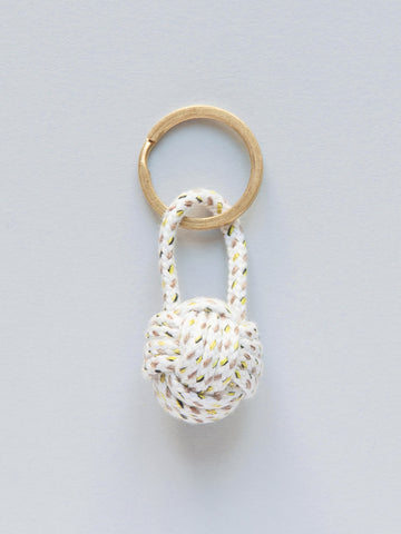 Keychain Knot Nature Olive