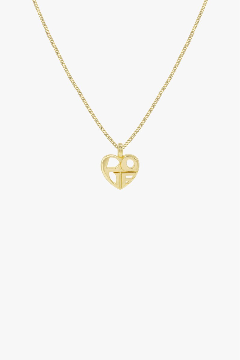 Iconic Love Necklace in Gold