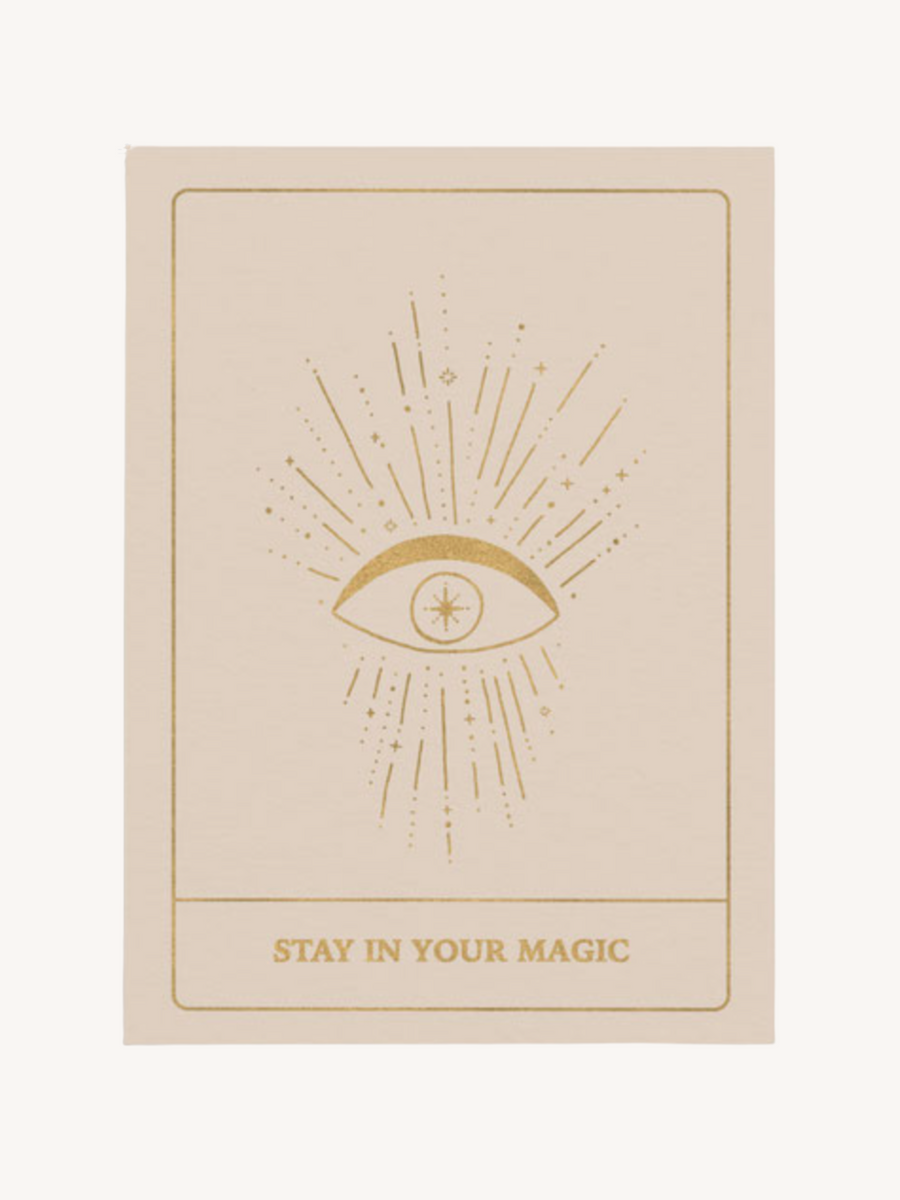 Stay in Your Magic - Gold Edition Card