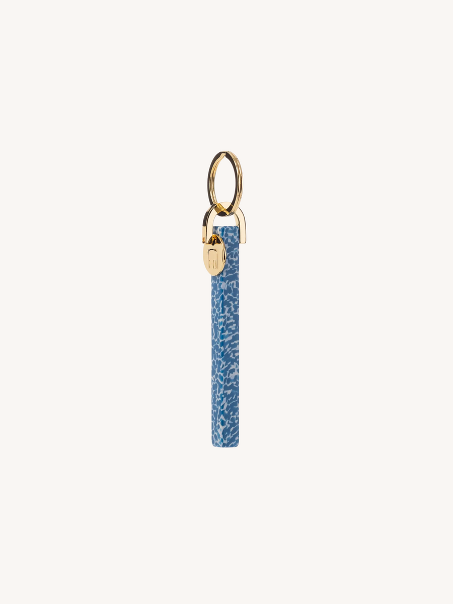 Bar Keychain in Cerulean