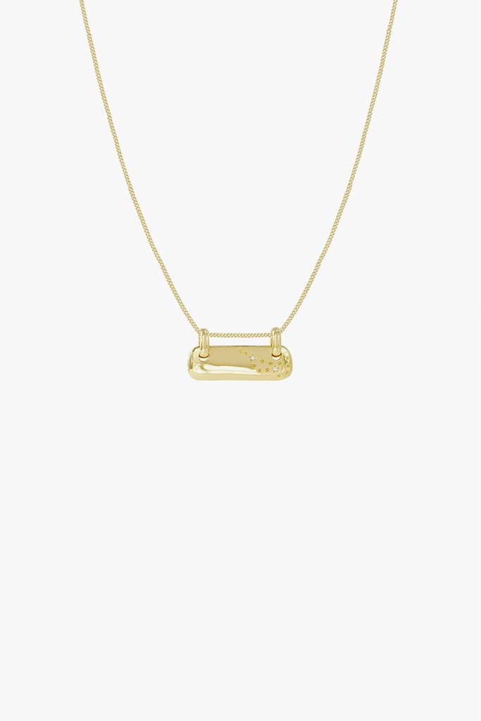 Starry Night Necklace in Gold
