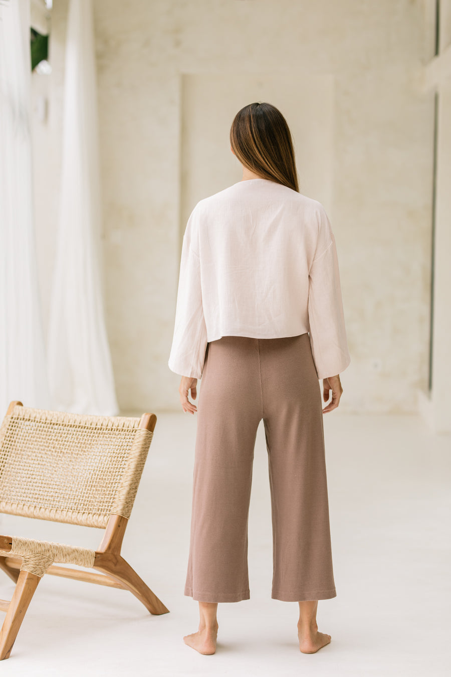 Najima Pants in Cacao