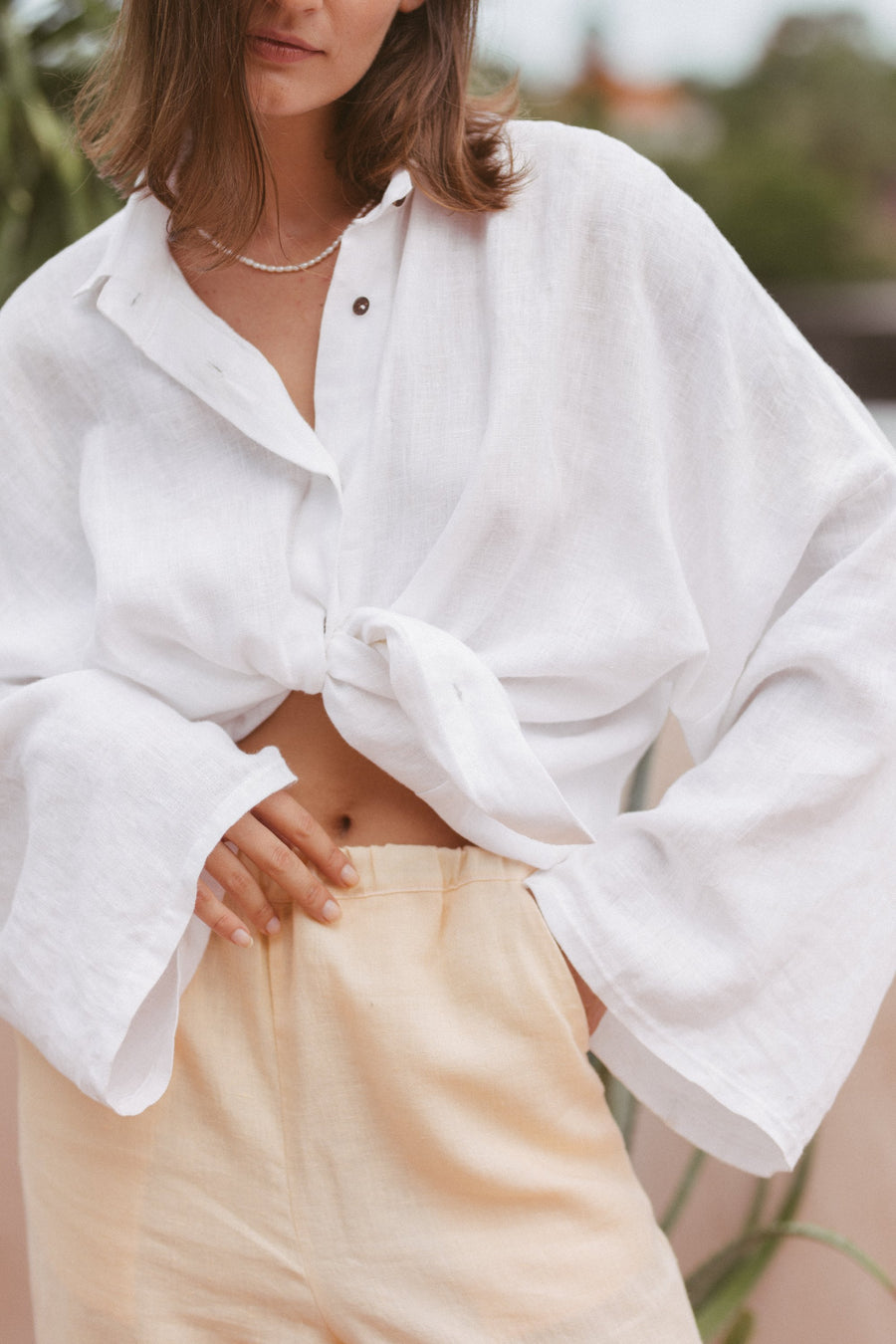 Signature Shirt in Linen