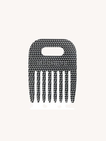 No. 4 Comb in Black + Clear