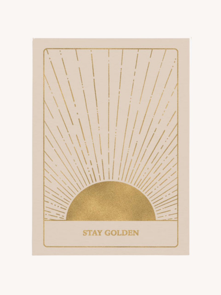 Stay Golden - Gold Edition Card
