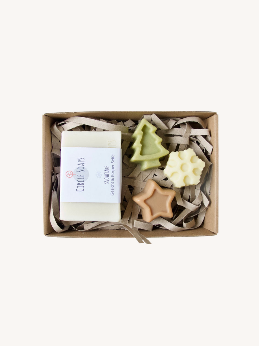 Snowflake Gift Box | Face + Body Soap Bar