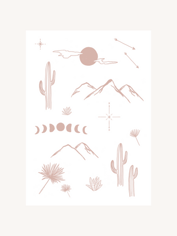 Tea Towel Desert Dreams