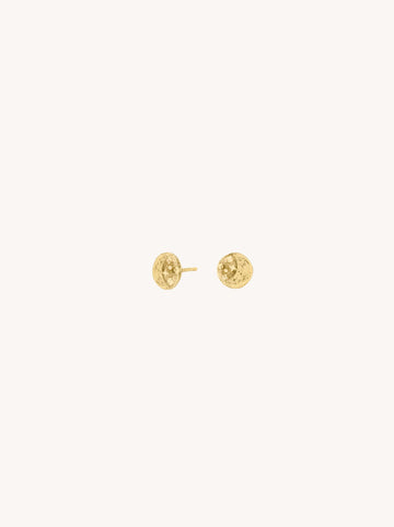 9CT Gold Moonlight Stud Earrings