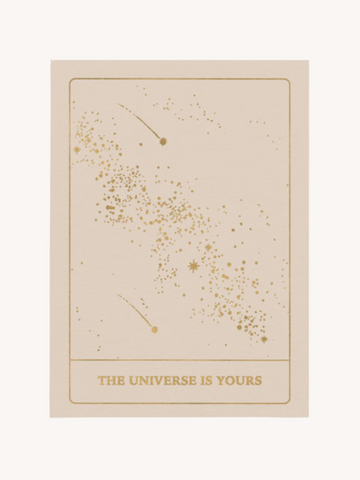 The Universe is Yours - Gold Edition Card