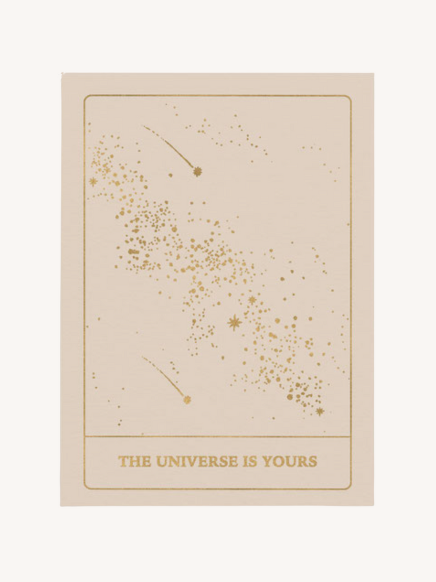 The Universe is Yours - Gold Edition Card