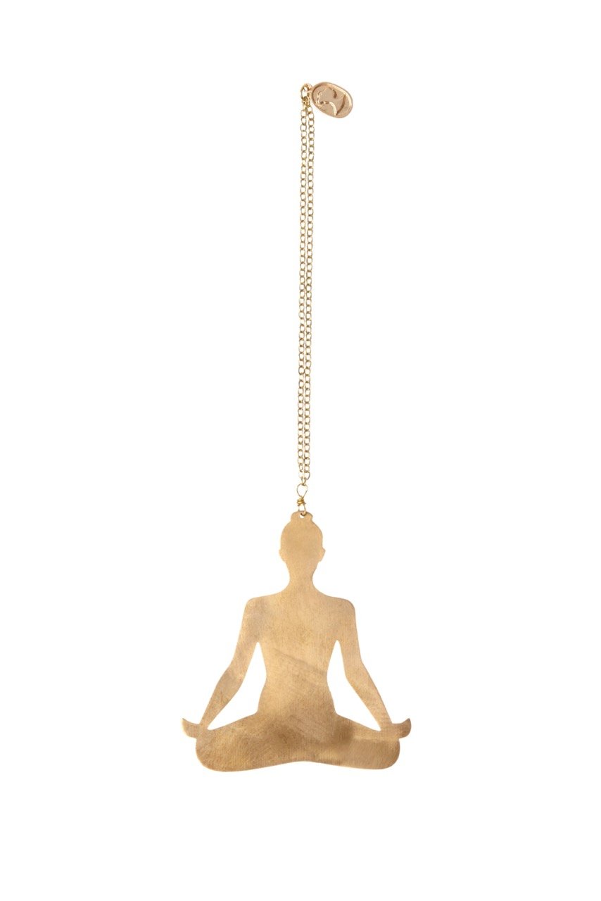 Yoga Pose Ornament Seated Lotus