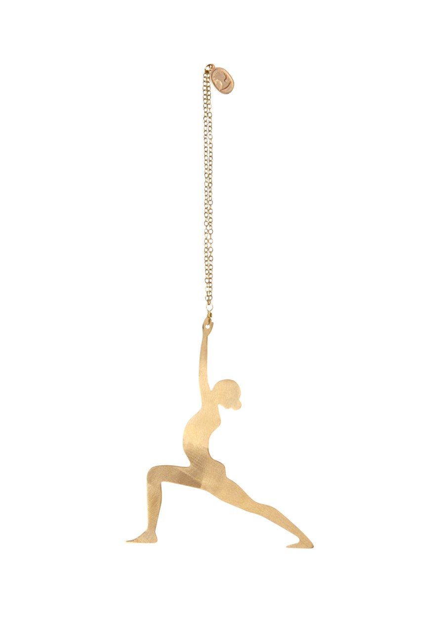 Yoga Pose Ornament Warrior One