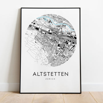 Zürich Altstetten Map