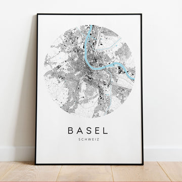 Basel City Map