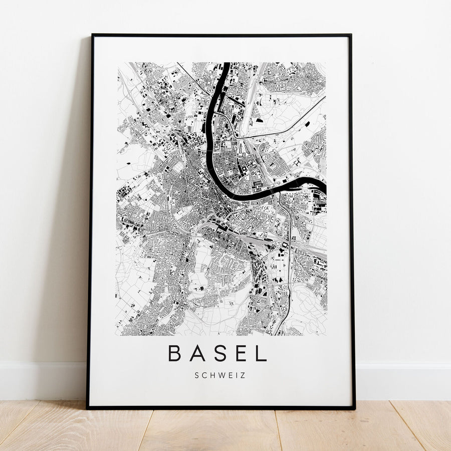 Basel City Map