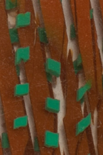No. 2 Comb in Cadmium