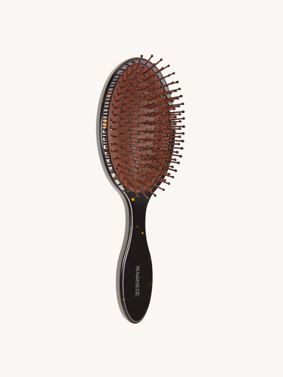 Grande Detangling Brush in Dark Tortoise