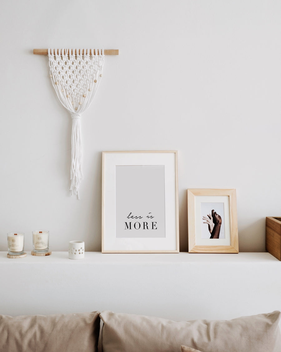 Macrame DIY Kit Wall Hanging Scandi