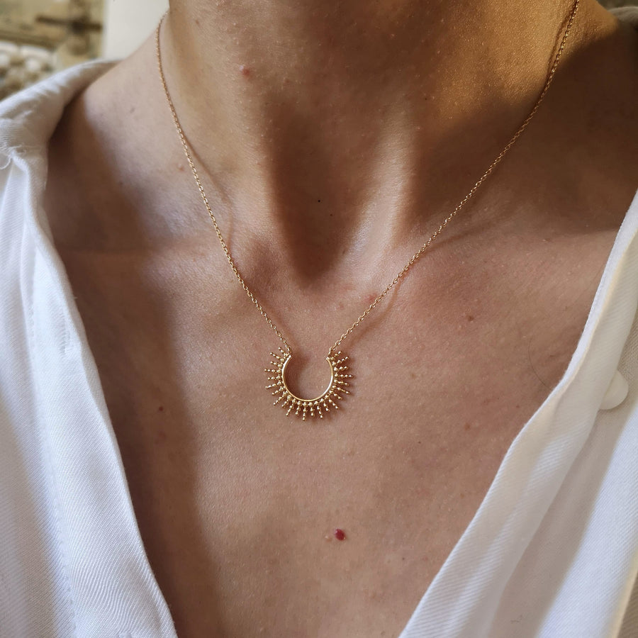 Bali Necklace Small in Gold