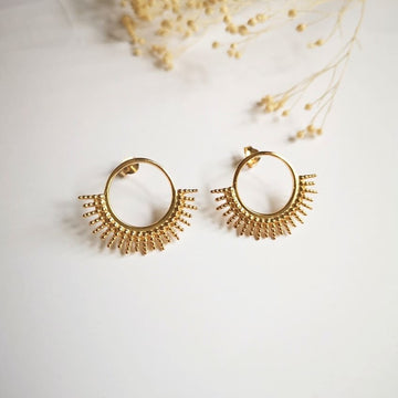 Bali Earrings in Gold