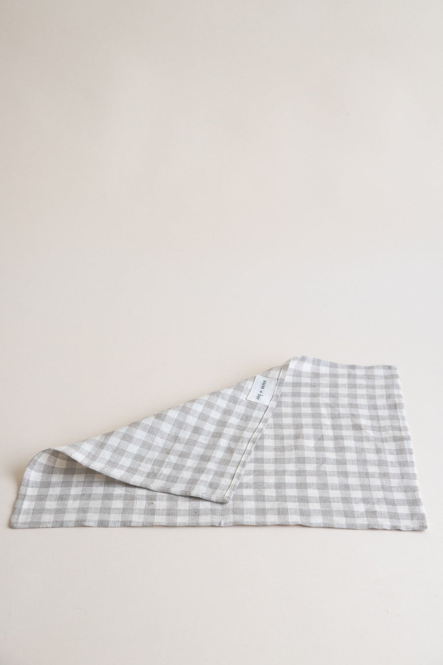 Almond Gingham Placemat Set