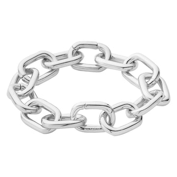 Interchangeable Statement Link Bracelet in Silver
