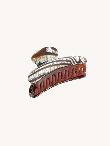 Grande Heirloom Claw in Canyon Brown