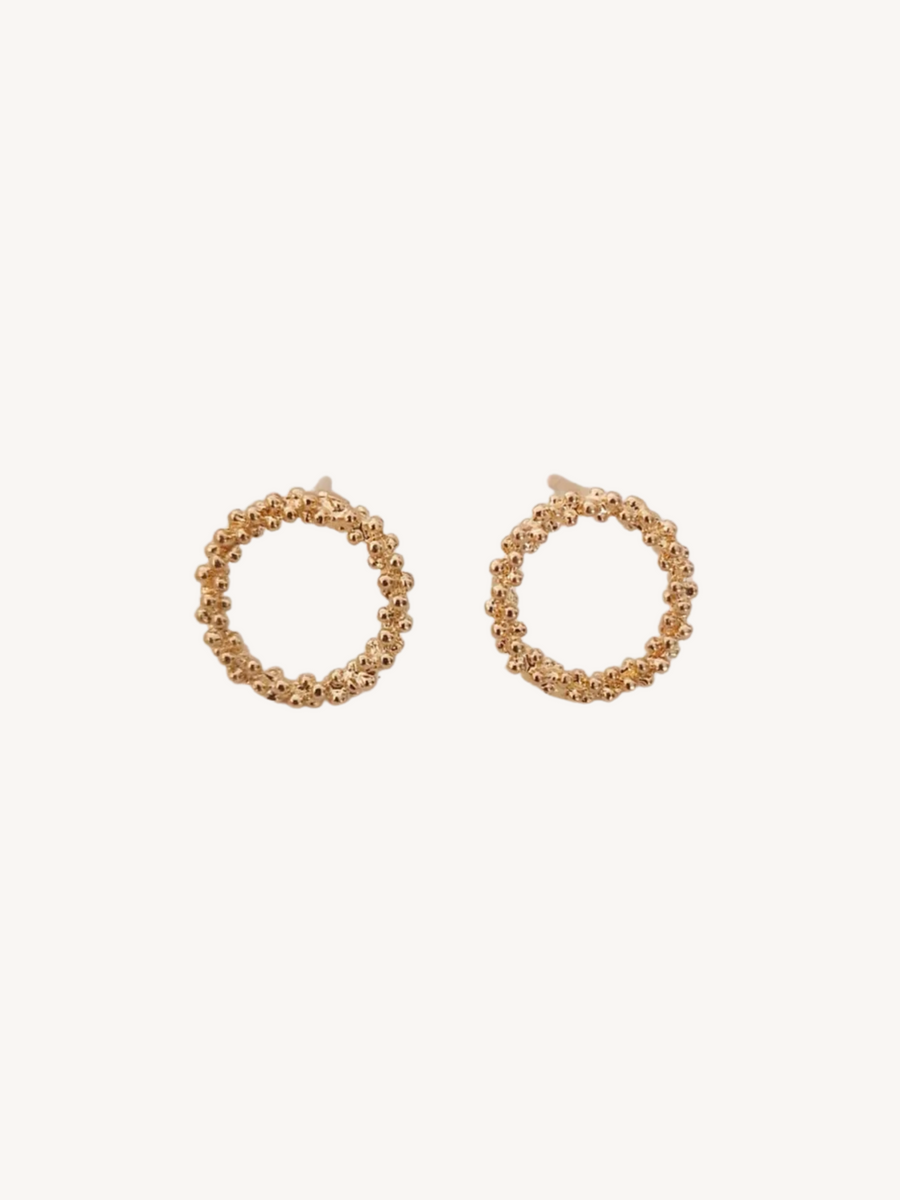 Jessica Earrings Large in Gold