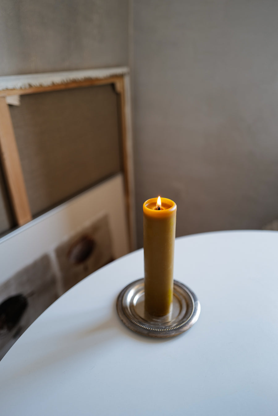 Big Beeswax Candle