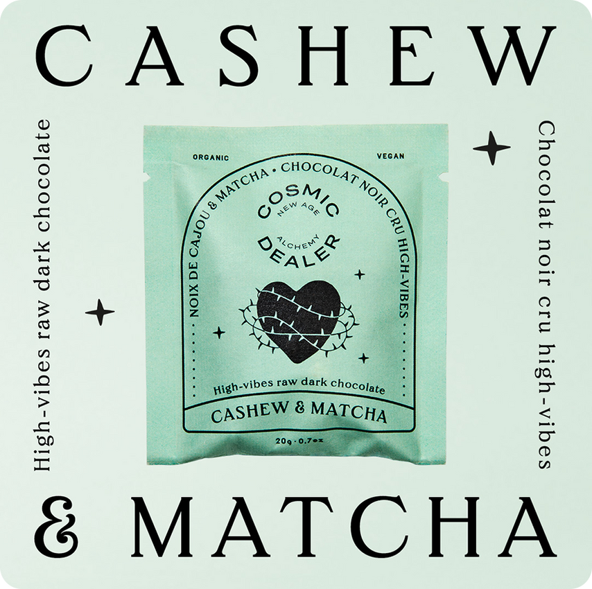 Chakra Chocolate - CASHEW & MATCHA