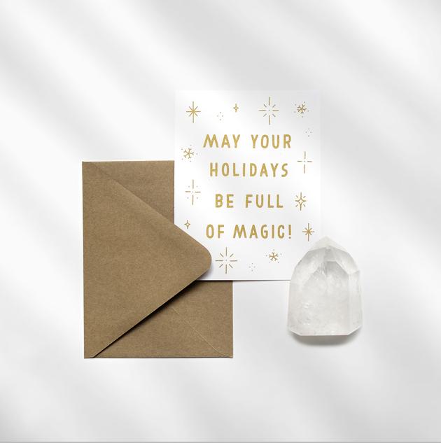 Holiday Magic Card