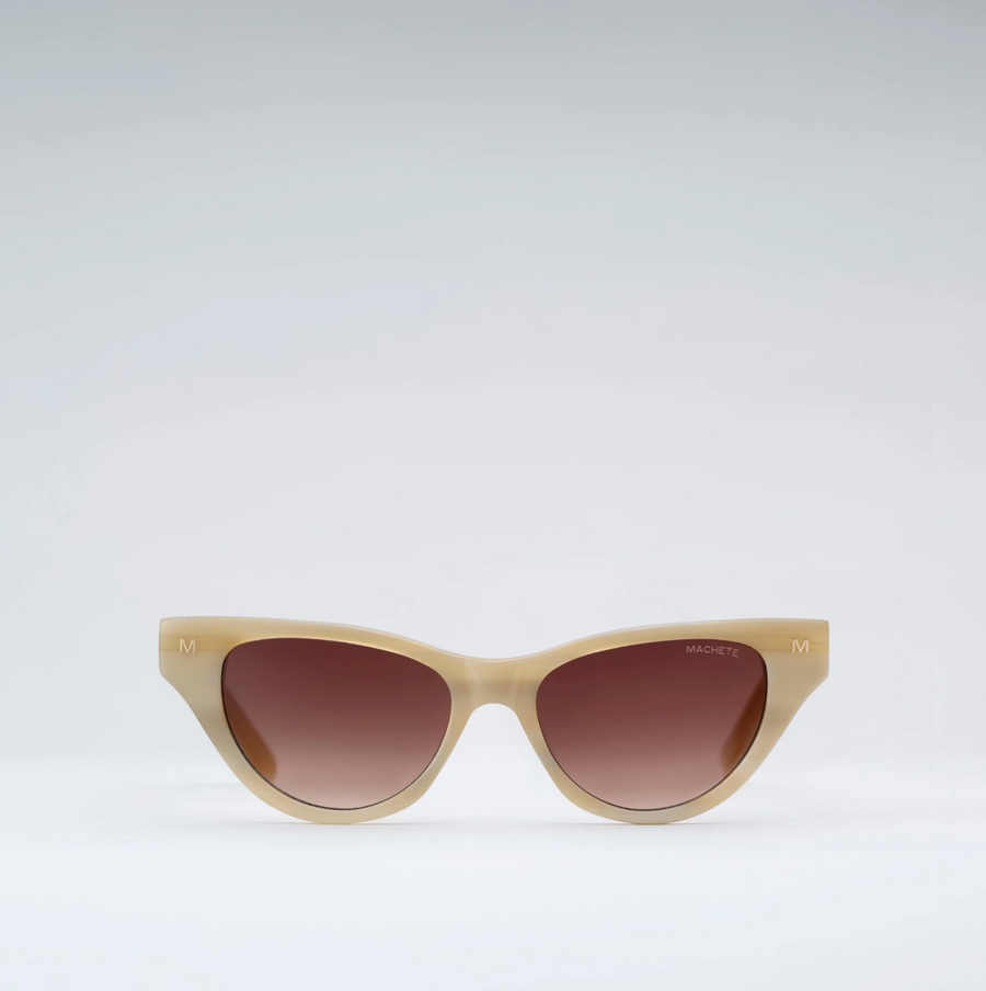 Suzy - Sunglasses in Alabaster