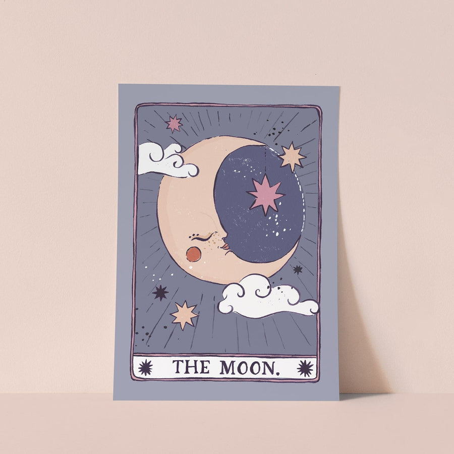 Tarot Moon Art Print