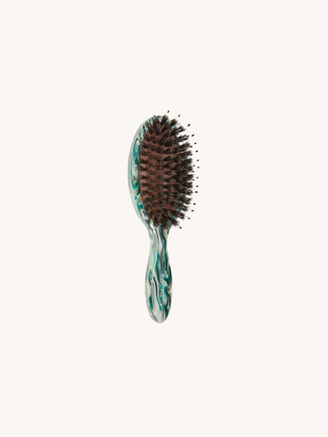 Petite Travel Hairbrush in Stromanthe