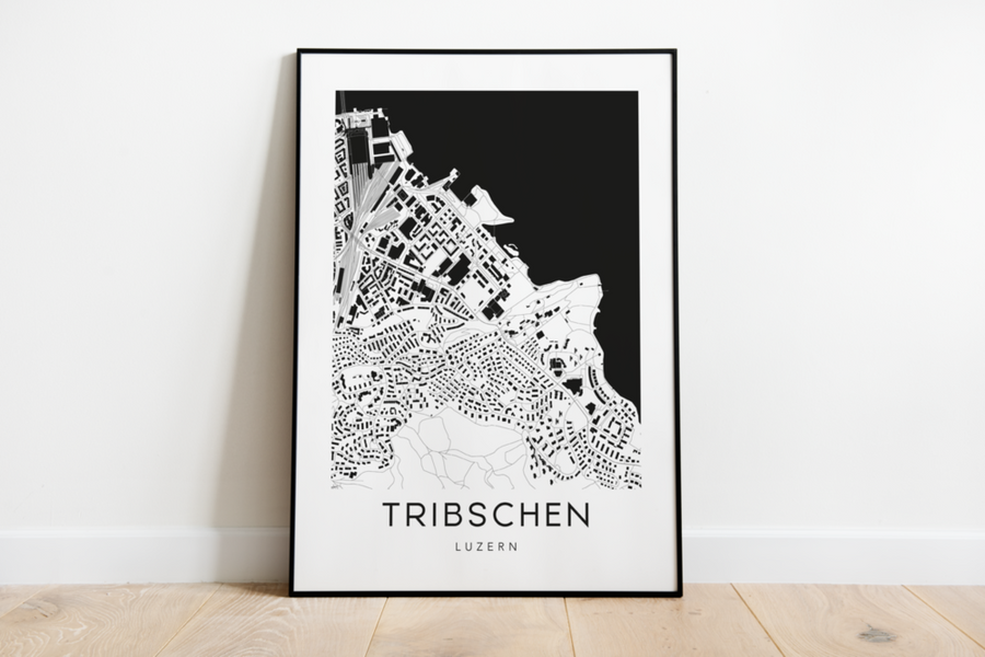 Luzern Tribschen Map