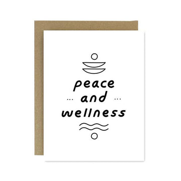 Peace And Wellness Card