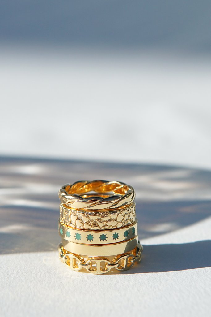 Stack Ring in Gold